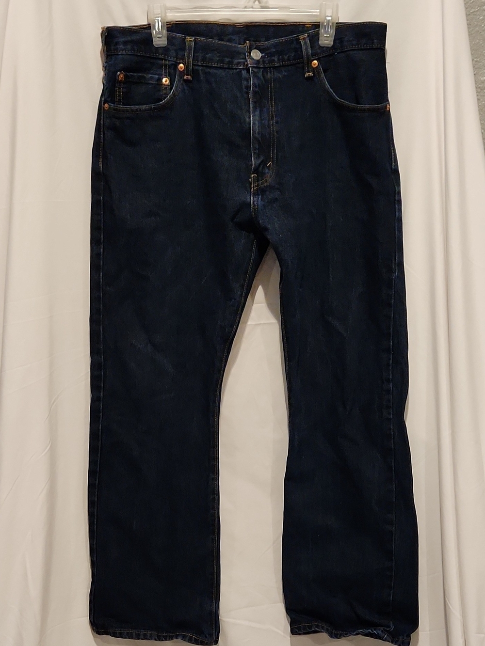 Levi's Dark Indigo Straight Jeans